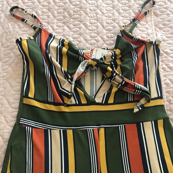 Caution To The Wind Pants - Caution To The Wind Multi-Colour Jumpsuit